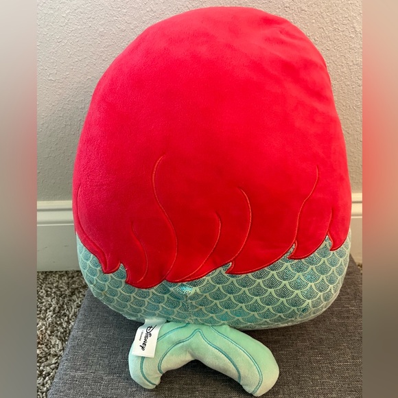 Squishmallows Disney Princess Ariel Little Mermaid 14" Plushie Stuffed Toy - Picture 3 of 5
